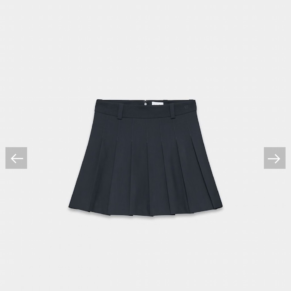 Aritzia Sunday Best - Olive Micro Admiral Skirt